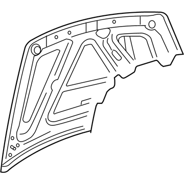 Chrysler Aspen Hood - 55364539AB