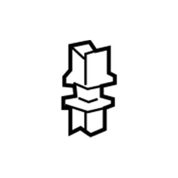 Chrysler J4007456 Support Rod Clip