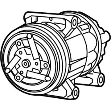 Jeep 68254761AA Compressor