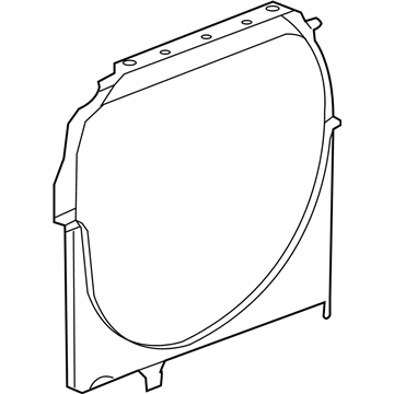 Dodge 52029286AE Lower Shroud