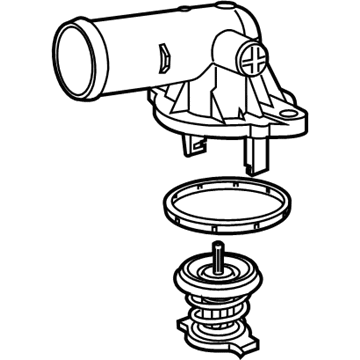 Jeep 68136754AA Thermostat Housing