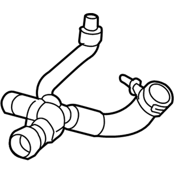 2015 Chrysler 200 Radiator Hose - 68104977AD