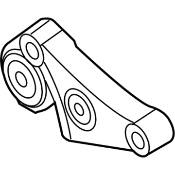 Jeep 68257232AA Rear Mount Bracket