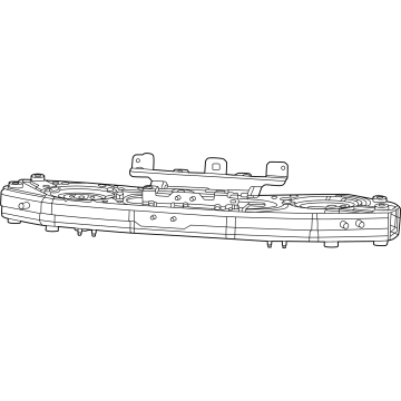 Ram 68550950AA Crossmember
