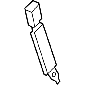 Dodge 5KQ271DVAB Center Buckle