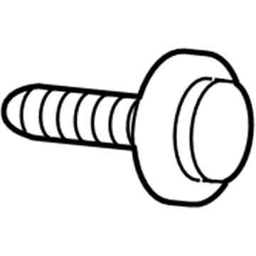 Dodge 68193630AA Fog Lamp Assembly Screw
