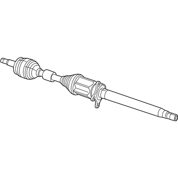 Jeep 68291654AD Axle Assembly