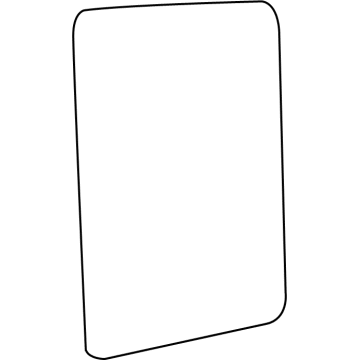 Jeep 68361969AA Mirror Glass