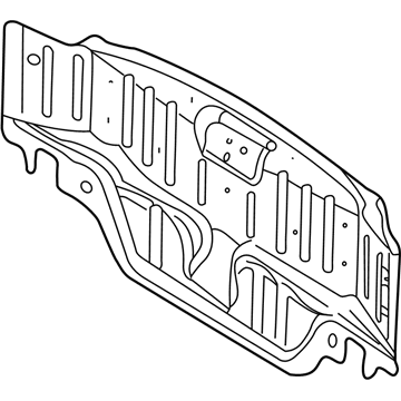 Chrysler 5019528AE Panel Below Lid