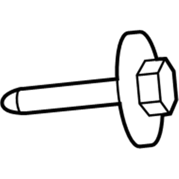 Dodge 6505656AA Steering Wheel Screw