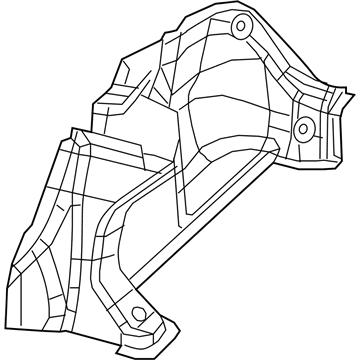 Chrysler 1WW40VXLAE Wheelhouse Cover