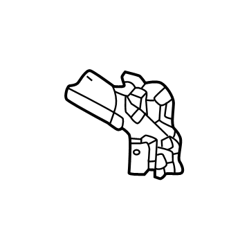 Jeep 68382529AA Release Cable Bracket