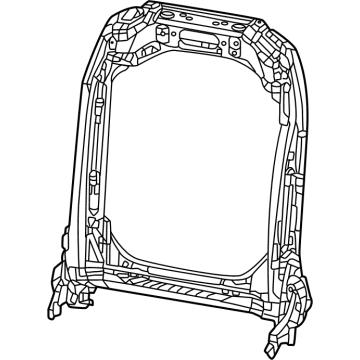 Jeep 68276608AF Seat Back Frame