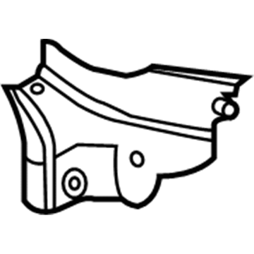 Dodge 55362022AA Side Reinforcement