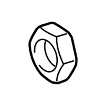 Dodge 5072523AA Power Booster Nut