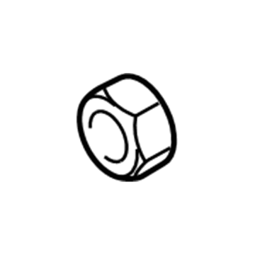 Dodge 5072523AA Master Cylinder Nut