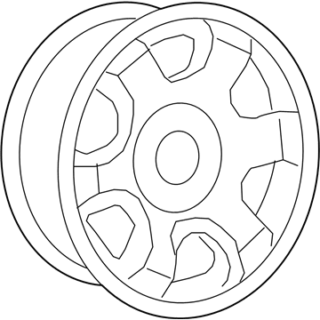 Chrysler 52113234AA Spare Wheel