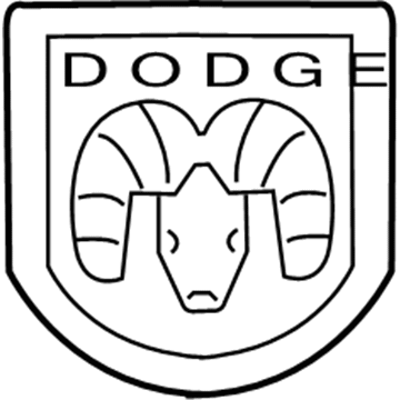 Dodge 5303576AC Emblem
