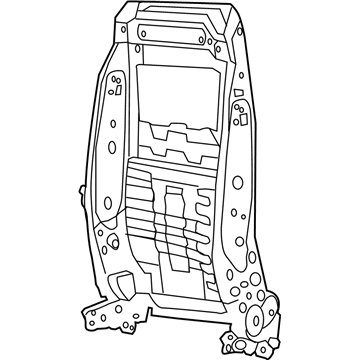 Dodge 68101322AA Seat Back Frame