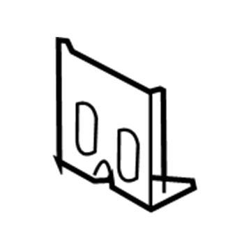 Chrysler 52029186AC Radiator Bracket