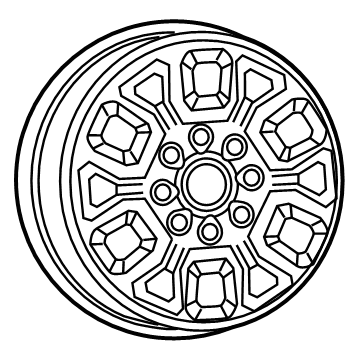 2022 Ram 2500 Spare Wheel - 6MS031UWAA