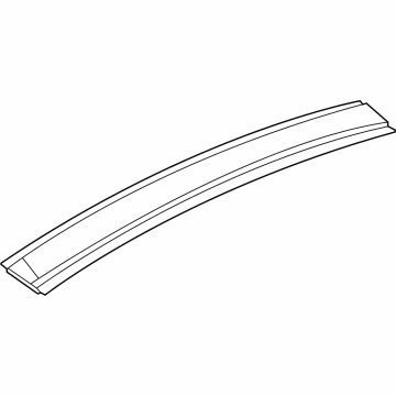 Jeep 6UJ02DX8AB Roof Molding