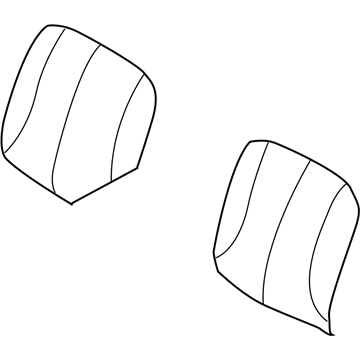 Dodge 1FF221D5AA Seat Back Cover