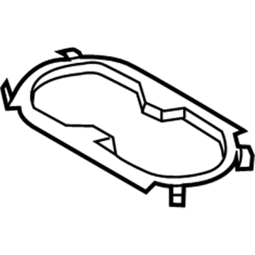 Jeep 5UX24LXHAA Cup Holder Trim
