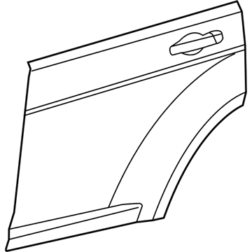 Chrysler 5074754AB Outer Panel