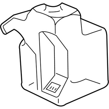 Dodge 52028726AA Recovery Tank