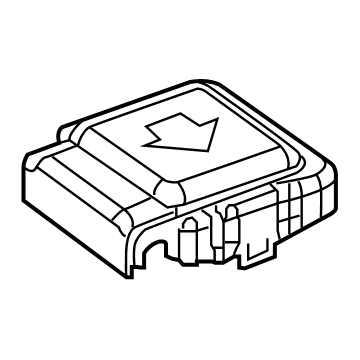 Mopar 68311393AA Diagnostic Unit Cover