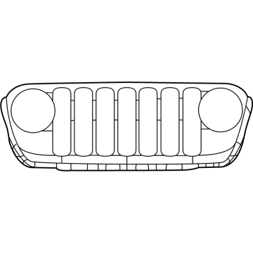 Jeep 68457083AA Grille