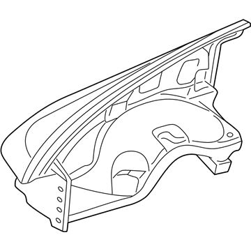 Dodge 55255030AF Fender Assembly