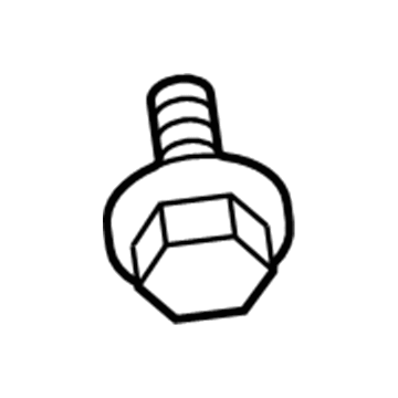 Dodge 6513519AA Mount Bracket Bolt