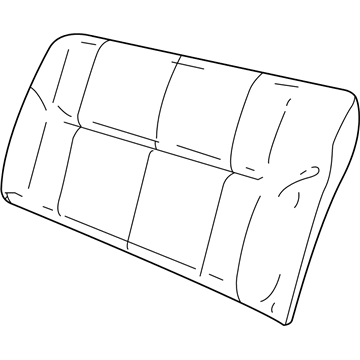 Dodge UM781DVAA Seat Back Cover