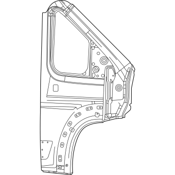 Ram 68578459AA Aperture Panel