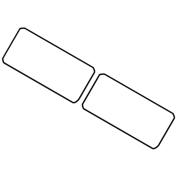 Mopar 5122354AA Rear Weatherstrip, Driver Side