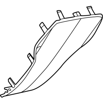 Mopar 6KJ28PD2AA Trim Bezel, Upper