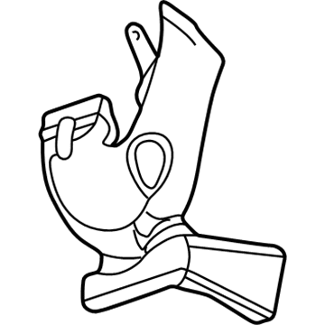 Dodge 4880445AA Air Inlet Duct