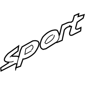 Jeep 55156273AF Nameplate