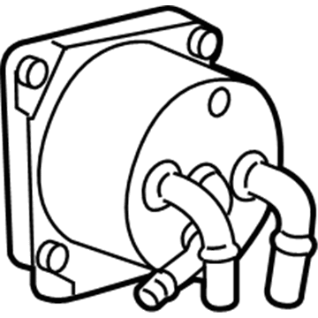 Jeep 68025160AA Auxiliary Cooler