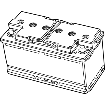Jeep 68715228AA Battery