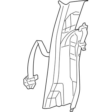 Dodge 5KS491DVAB Outer Belt Assembly