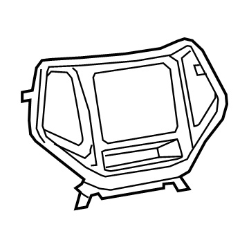 Jeep 6AS061Z6AB Center Bezel