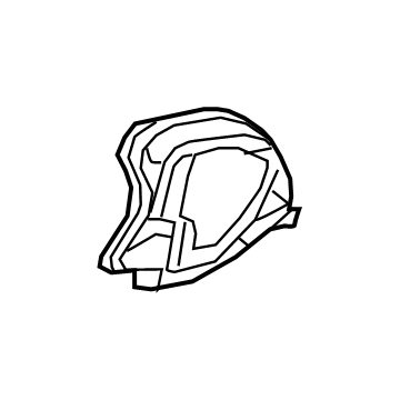 Jeep 5YP09DX9AA Column Filler