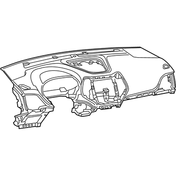 Jeep 6SP912X9AB Instrument Panel