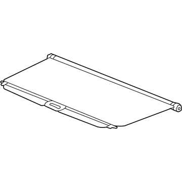 Jeep 5HS38XDVAA Cargo Cover
