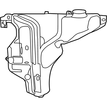 Chrysler 68101141AA Washer Reservoir