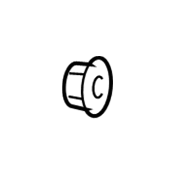 Jeep 5137718AA Fan Blade Nut