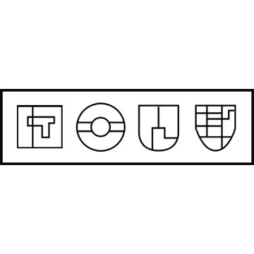 Chrysler 68193099AA Nameplate